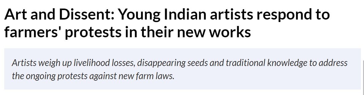 Art and Dissent
